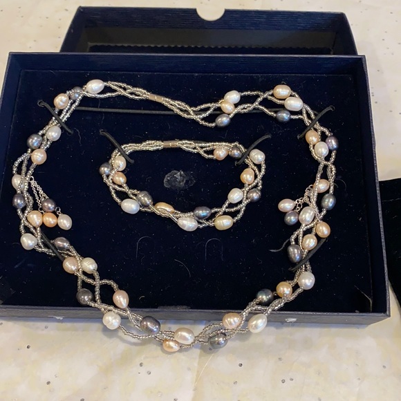 Staur freshwater pearl set - Picture 3 of 5